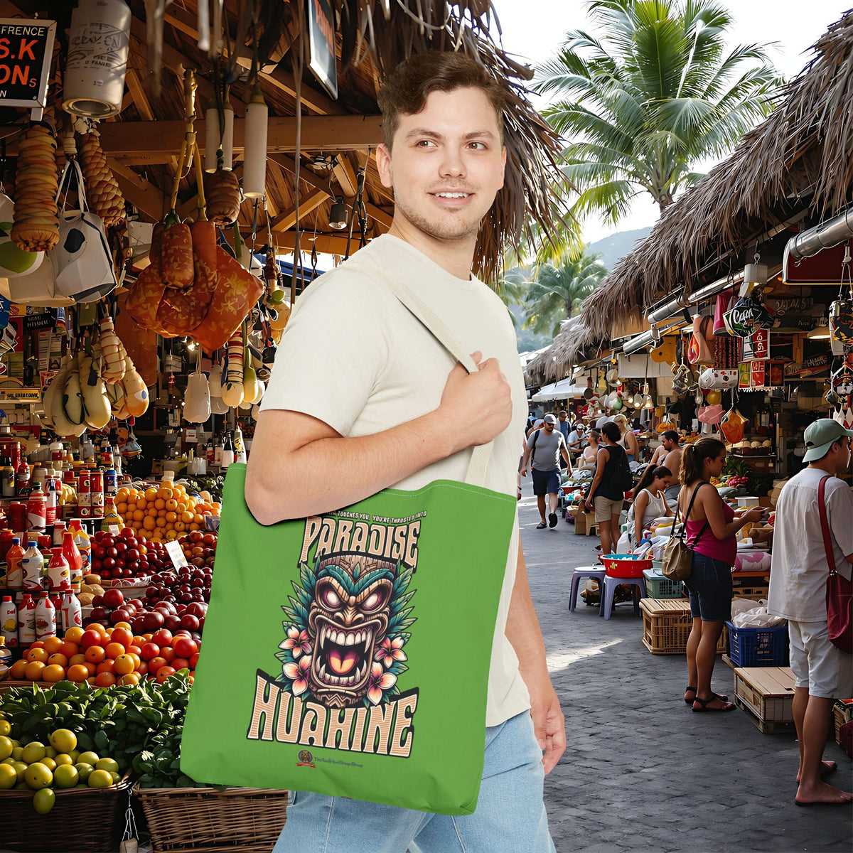 HUAHINE PARADISE Tote Bag