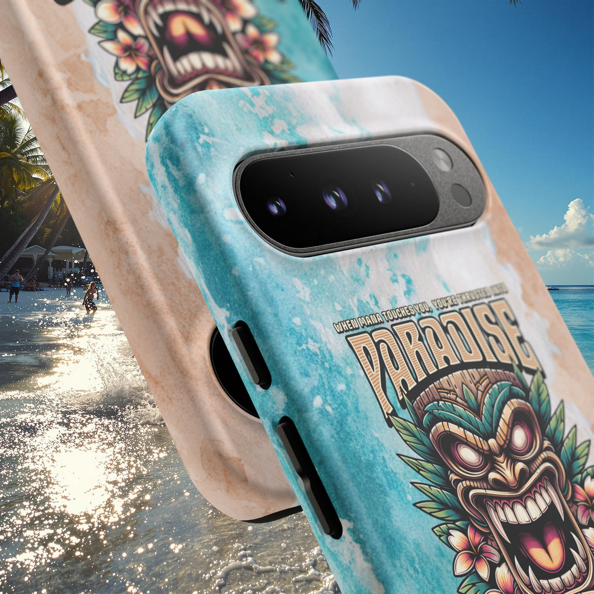 Bora Bora – Coque Antichoc Premium Tiki Élégance
