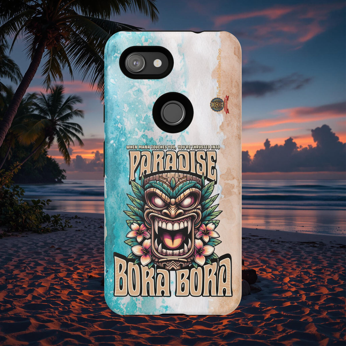 Bora Bora – Coque Antichoc Premium Tiki Élégance
