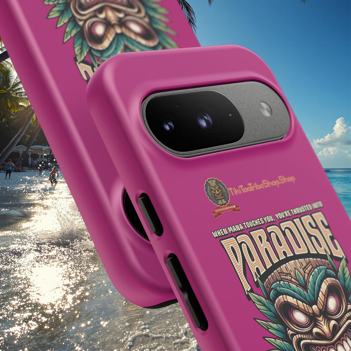 Tahiti – Coque Antichoc Premium Tiki Royal