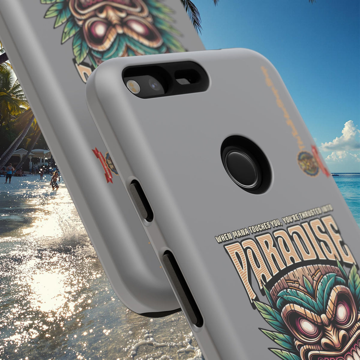 Tahiti – Coque Antichoc Premium Tiki Royal