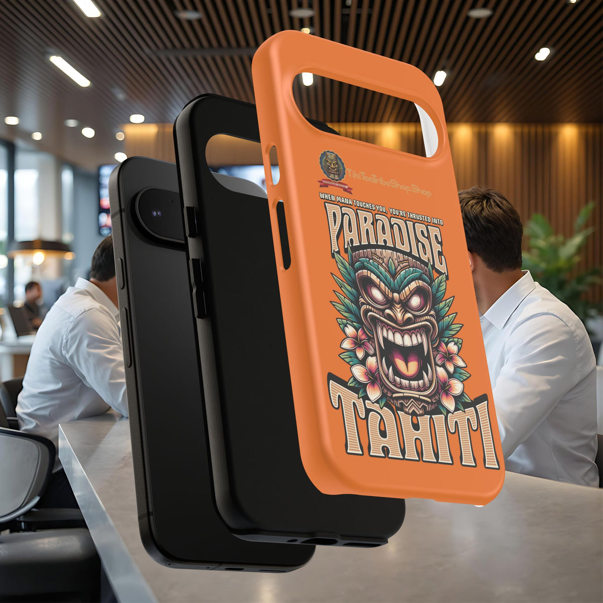 Tahiti – Coque Antichoc Premium Tiki Royal