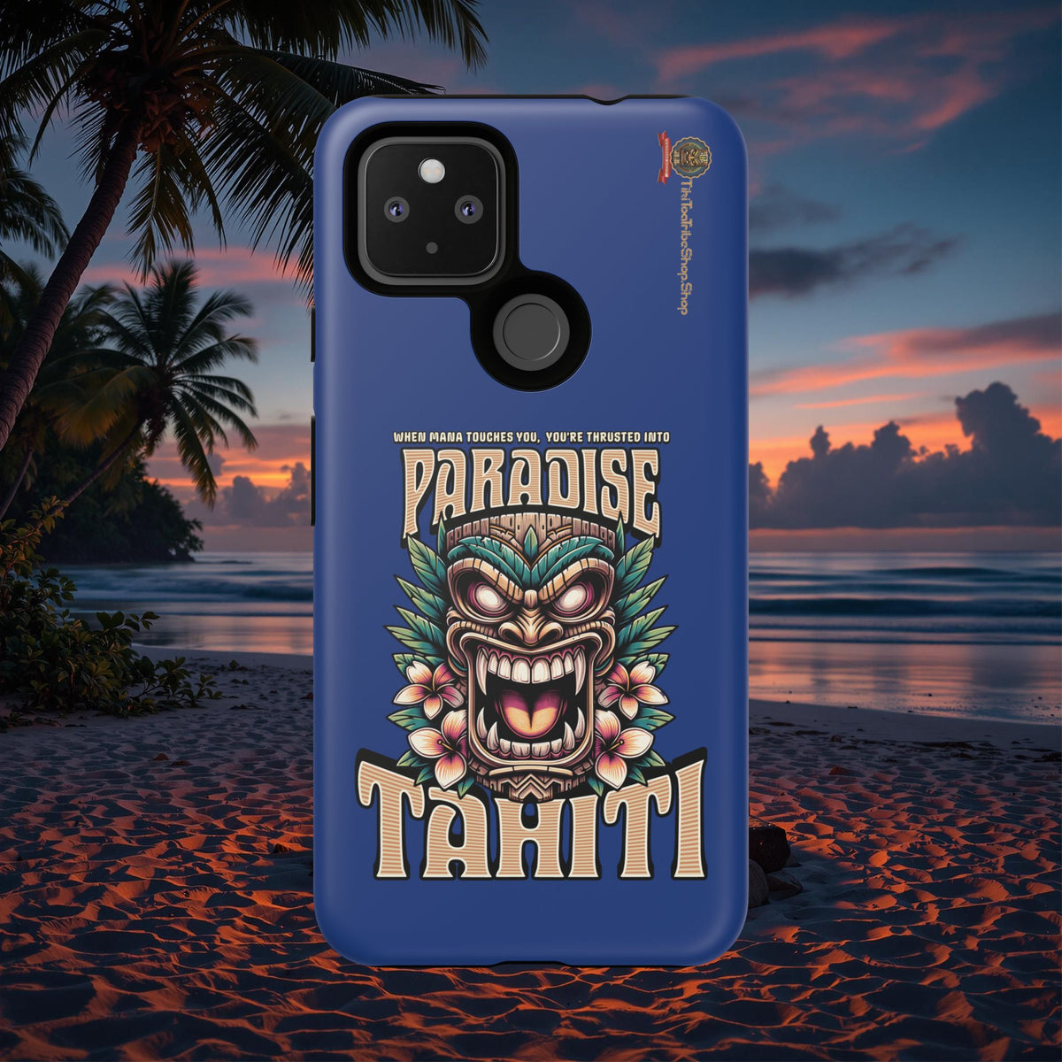 Tahiti – Coque Antichoc Premium Tiki Royal