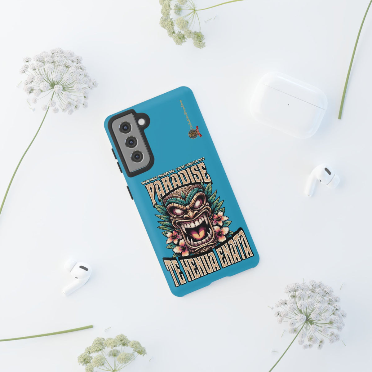 Te Henua Enata – Coque Antichoc Tiki Ancestral & Puissant