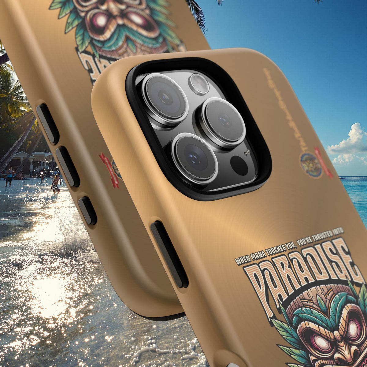 Ra’iatea – Coque Tiki Tribal de Protection Premium