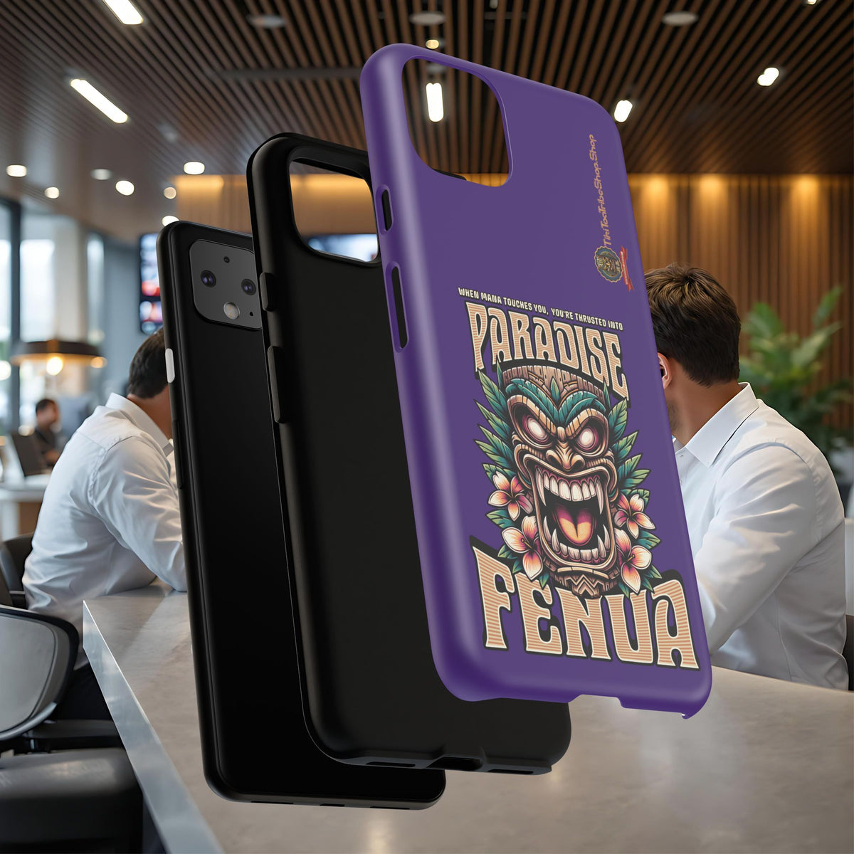 Fenua Guardian – Coque Antichoc Art Polynésien