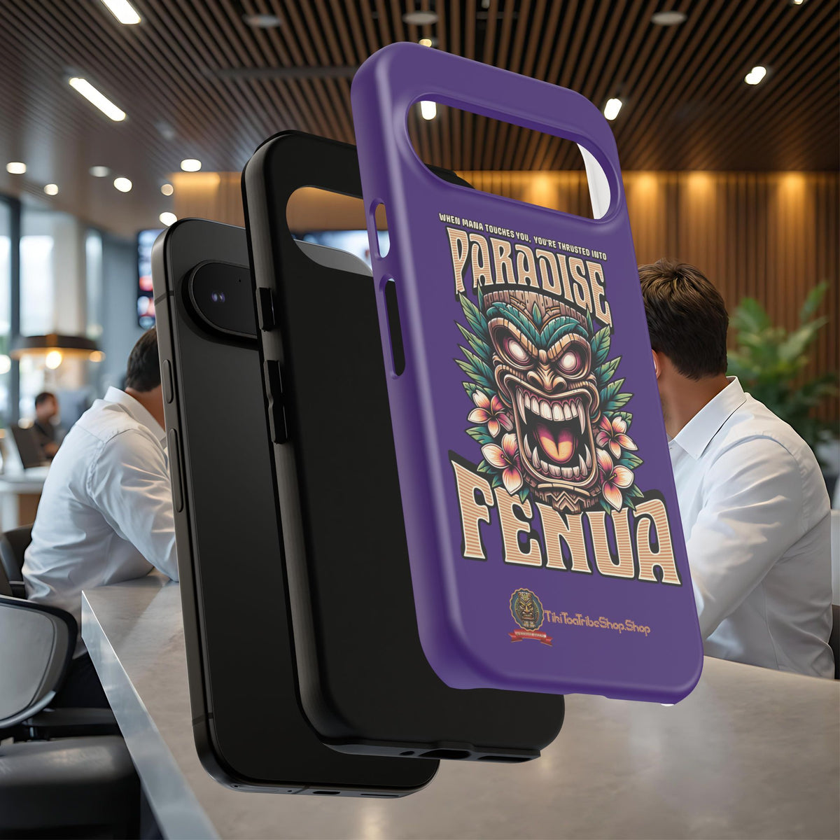 Fenua Guardian – Coque Antichoc Art Polynésien