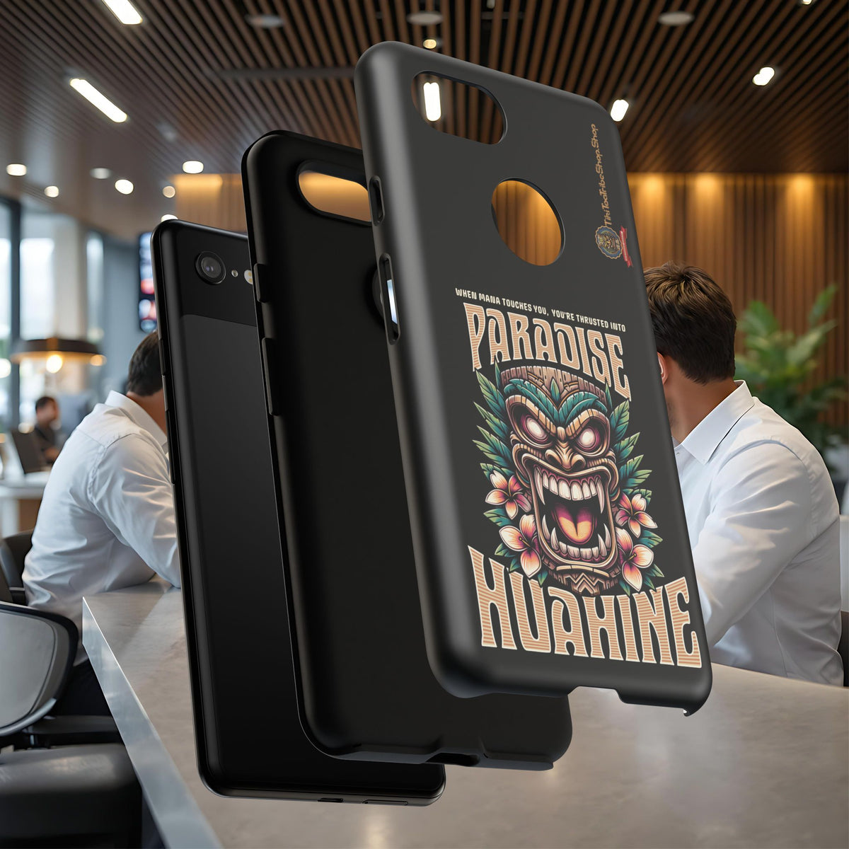 Huahine – Coque Antichoc Premium Tiki Fenua