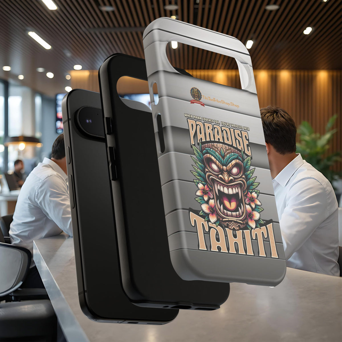 Tahiti – Coque Antichoc Premium Tiki Royal