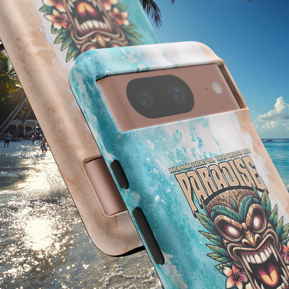 Moorea – Coque Antichoc Premium Tiki Fenua