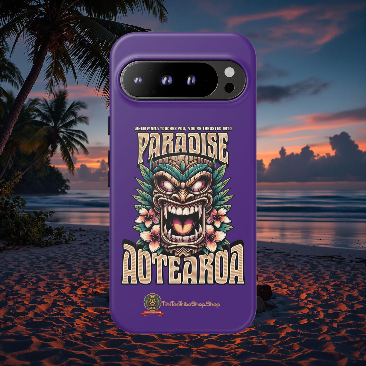 Aotearoa – Tiki Maori &amp; Ancestral Mana Shockproof Case