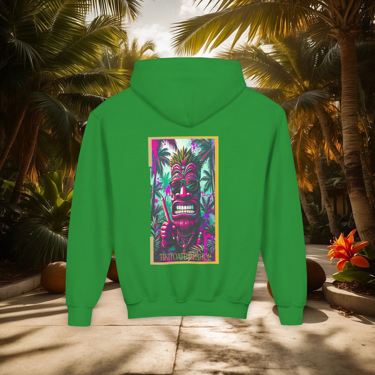 THE TIKI SPIRIT - Thick hooded sweatshirt for youth