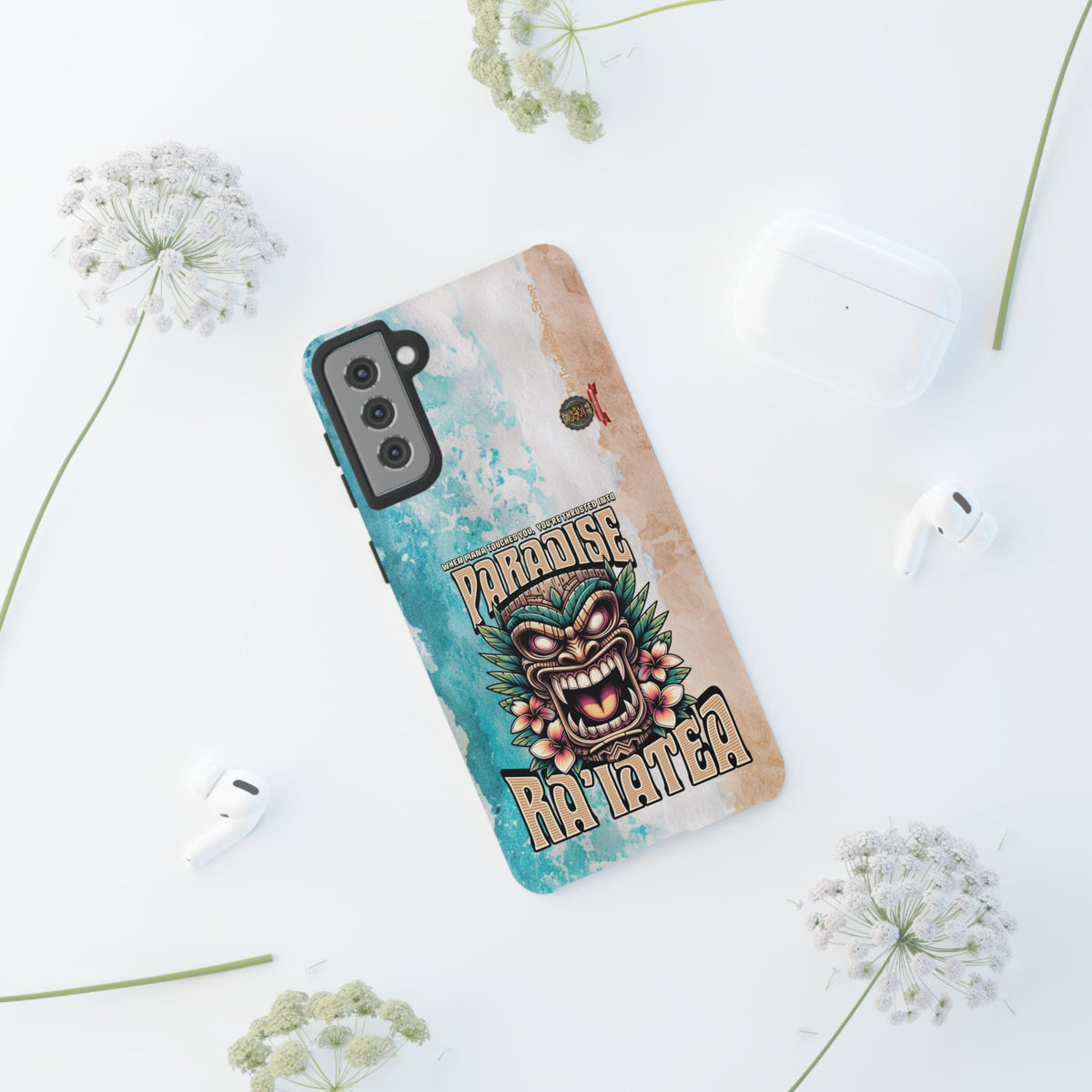 Ra’iatea – Coque Tiki Tribal de Protection Premium