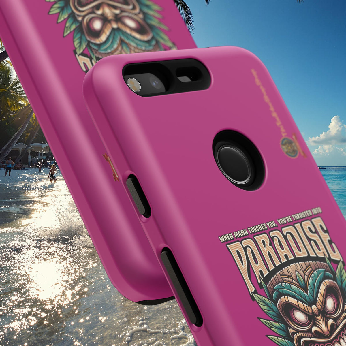 Moorea – Coque Antichoc Premium Tiki Fenua