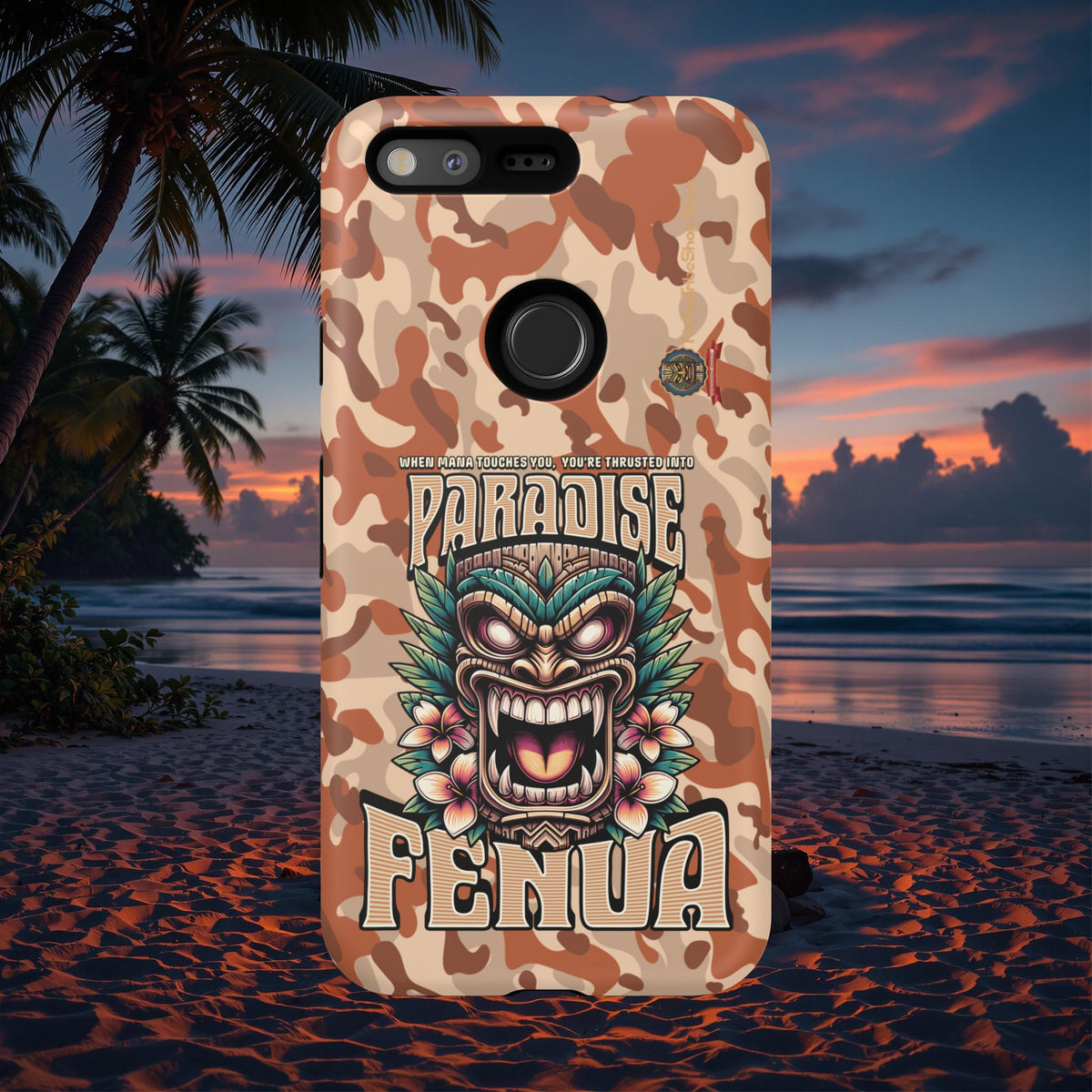 Fenua Guardian – Coque Antichoc Art Polynésien