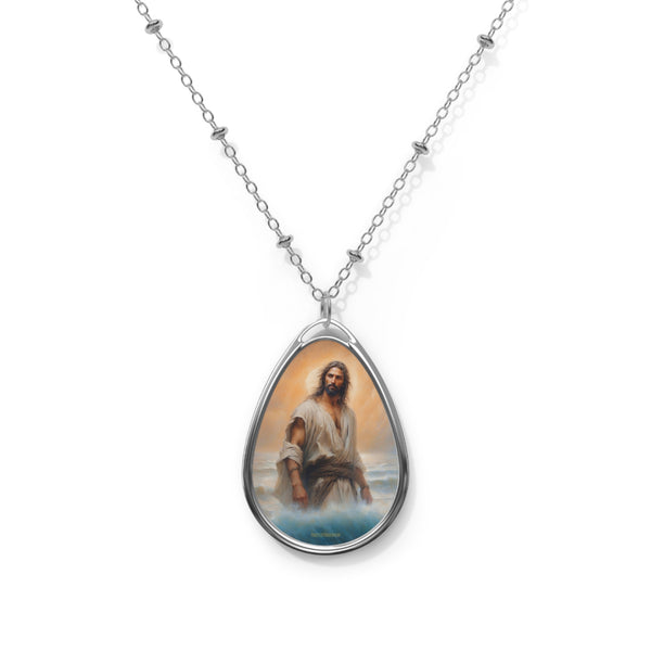 Pendant, Jesus, He who walks on the waters