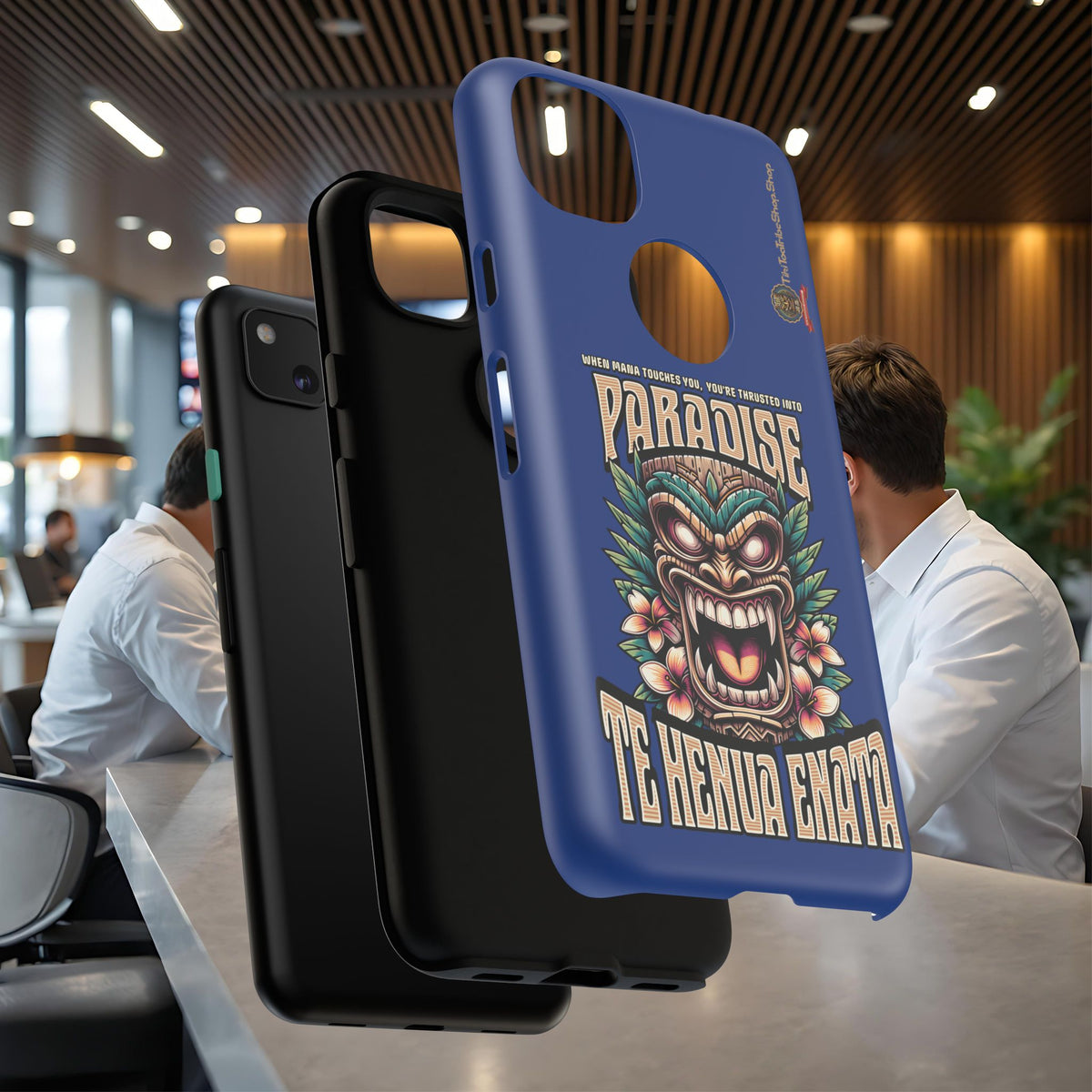 Te Henua Enata – Coque Antichoc Tiki Ancestral & Puissant