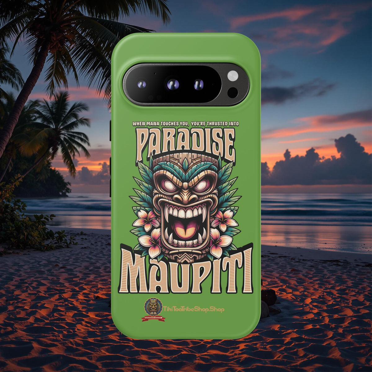 Maupiti Spirit – Coque Tiki Sauvage & Tropicale