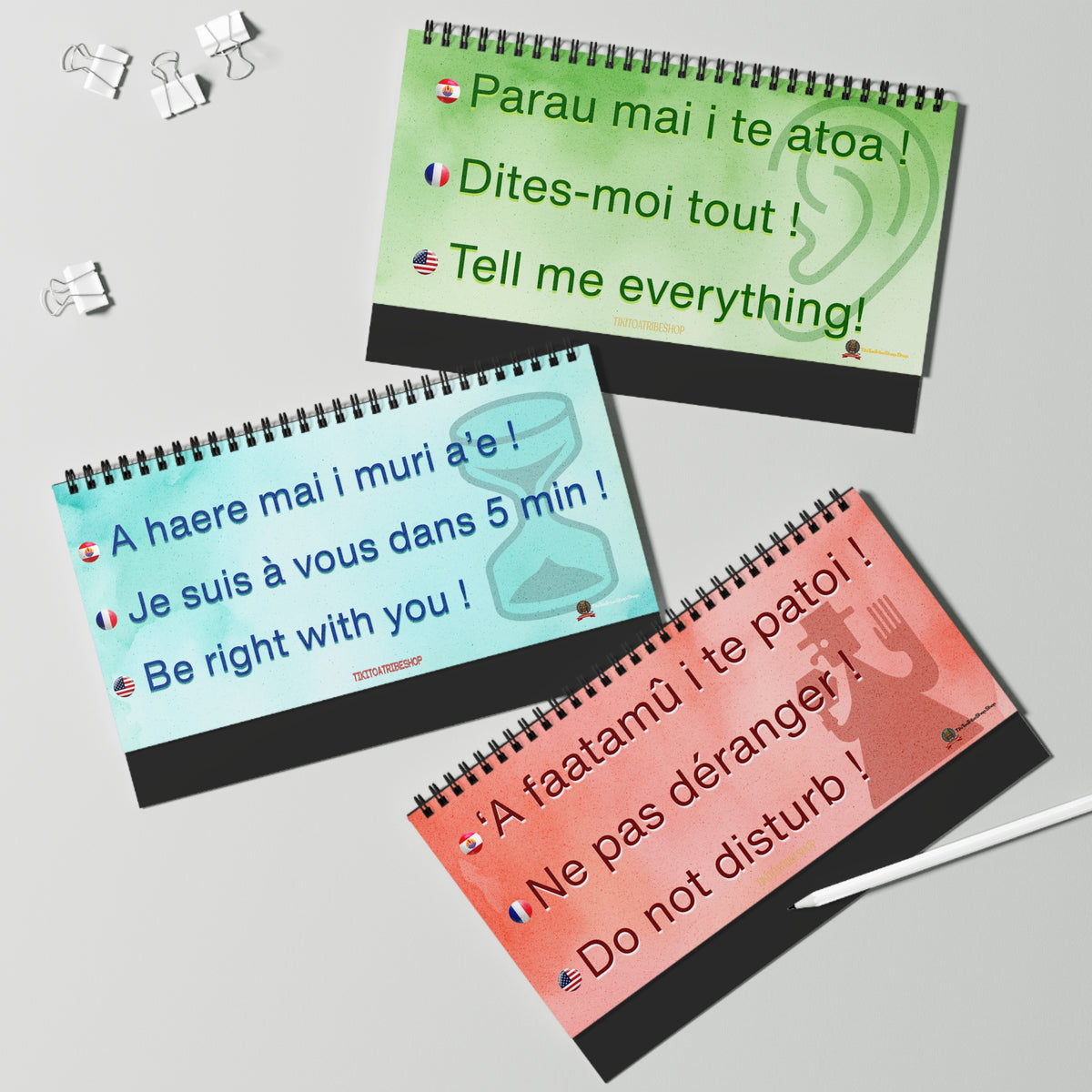 Statut de Bureau - Votre Signal de Tranquillité Multilingue !