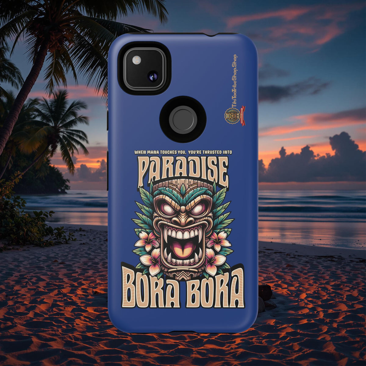Bora Bora – Coque Antichoc Premium Tiki Élégance
