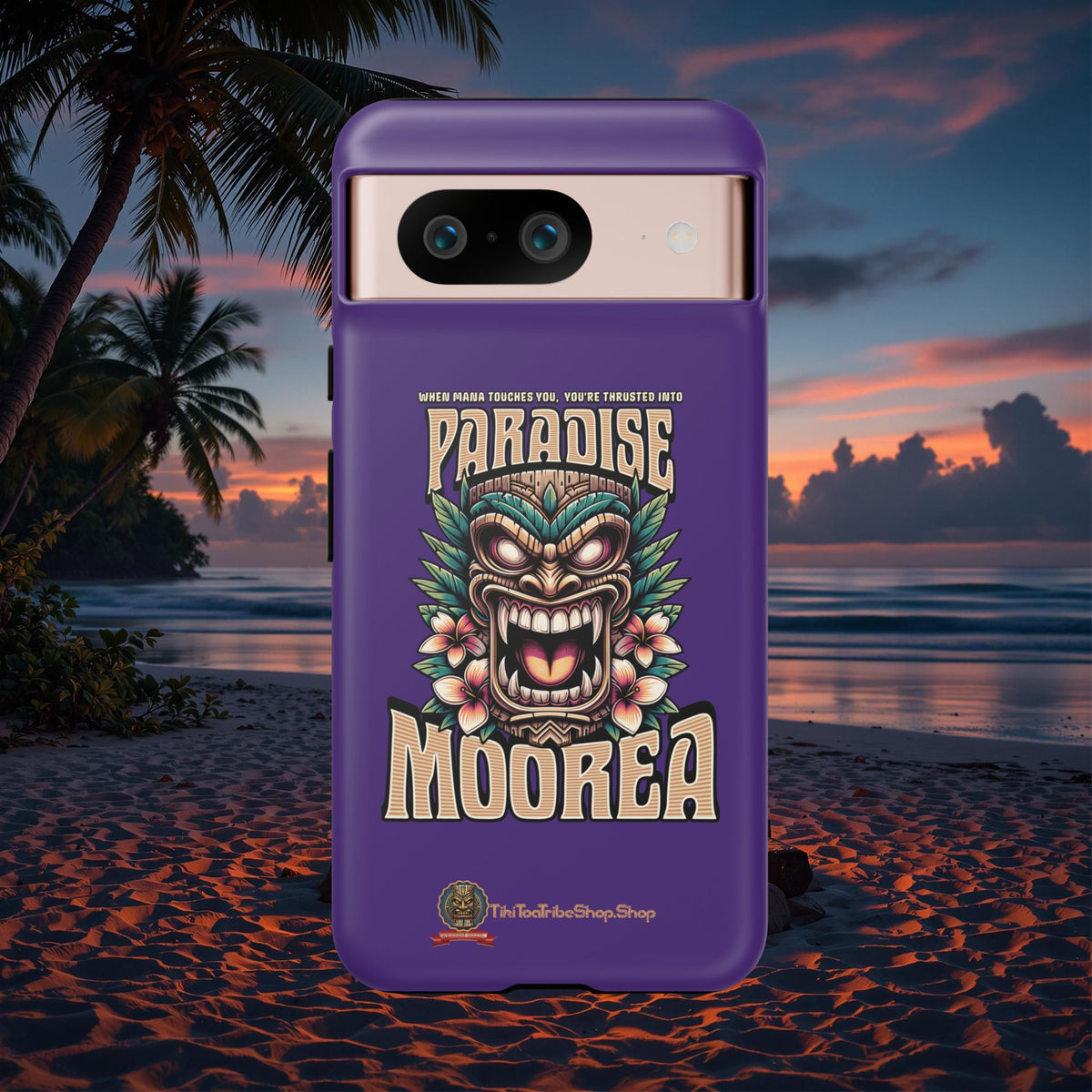 Moorea – Coque Antichoc Premium Tiki Fenua