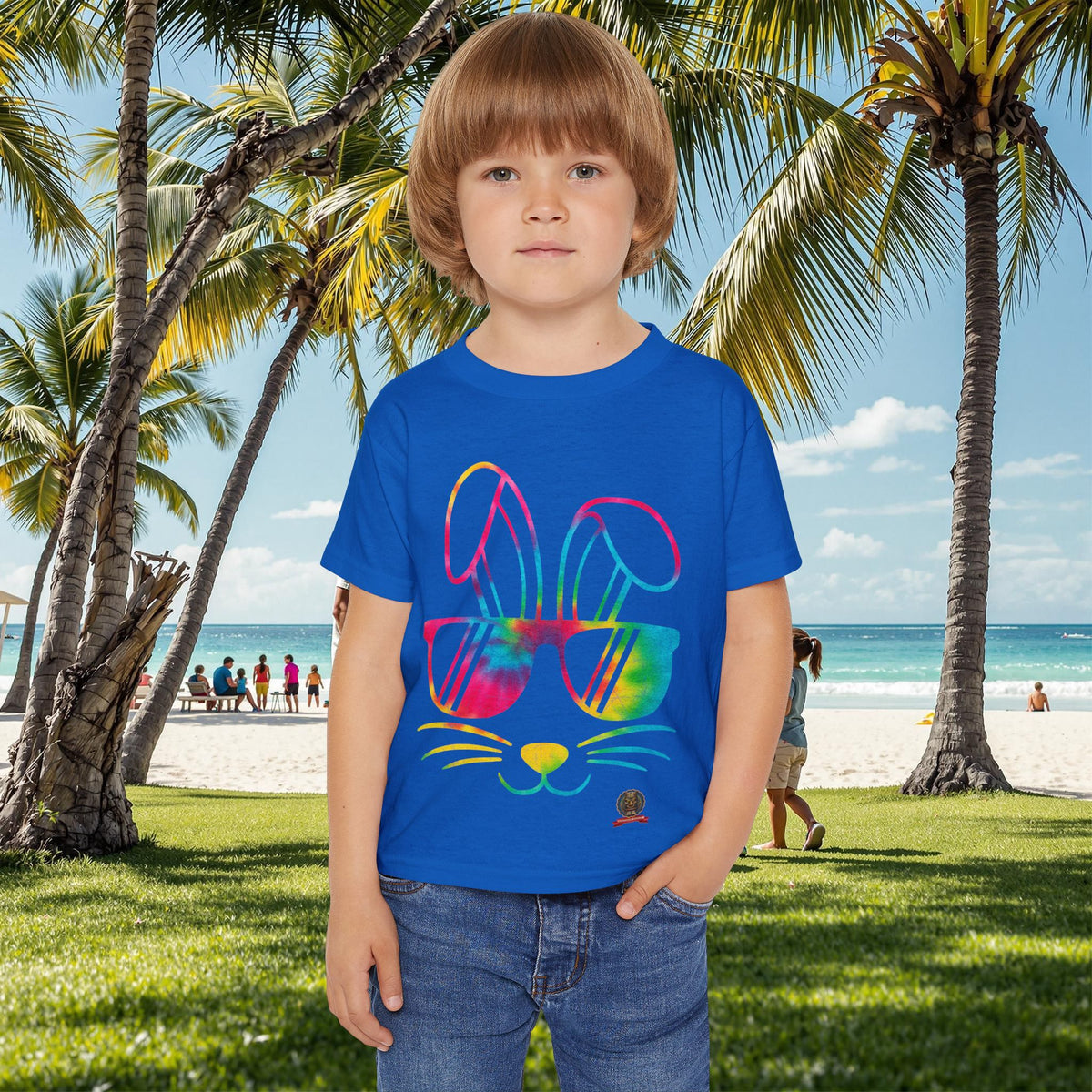 Rabbit in Hippie Chic Style