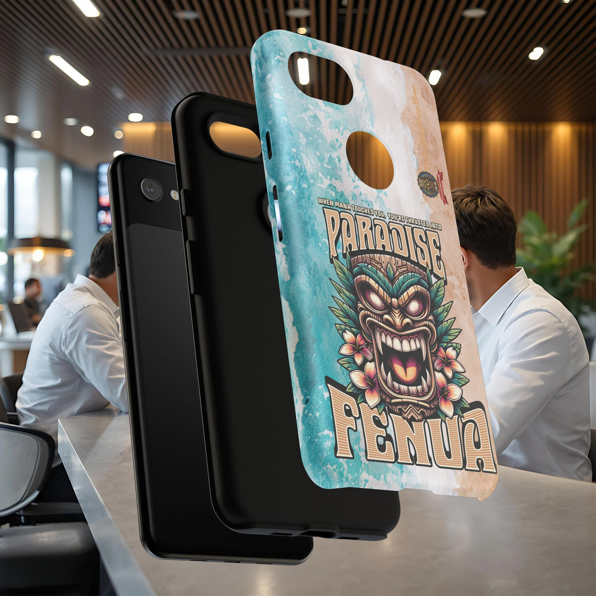 Fenua Guardian – Coque Antichoc Art Polynésien