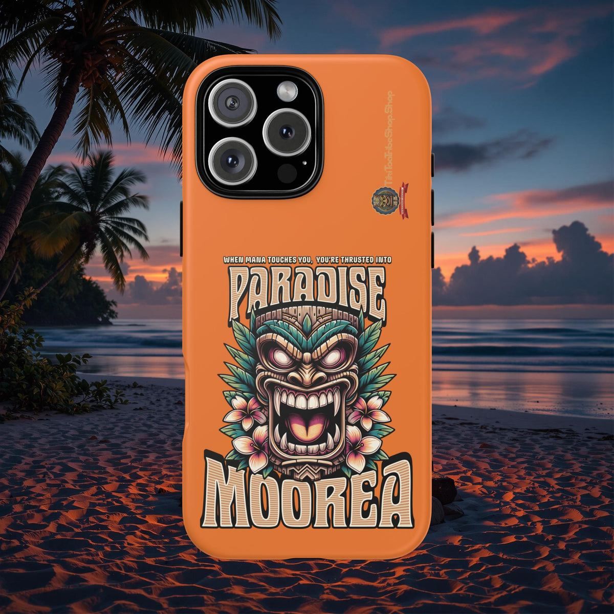 Moorea – Coque Antichoc Premium Tiki Fenua