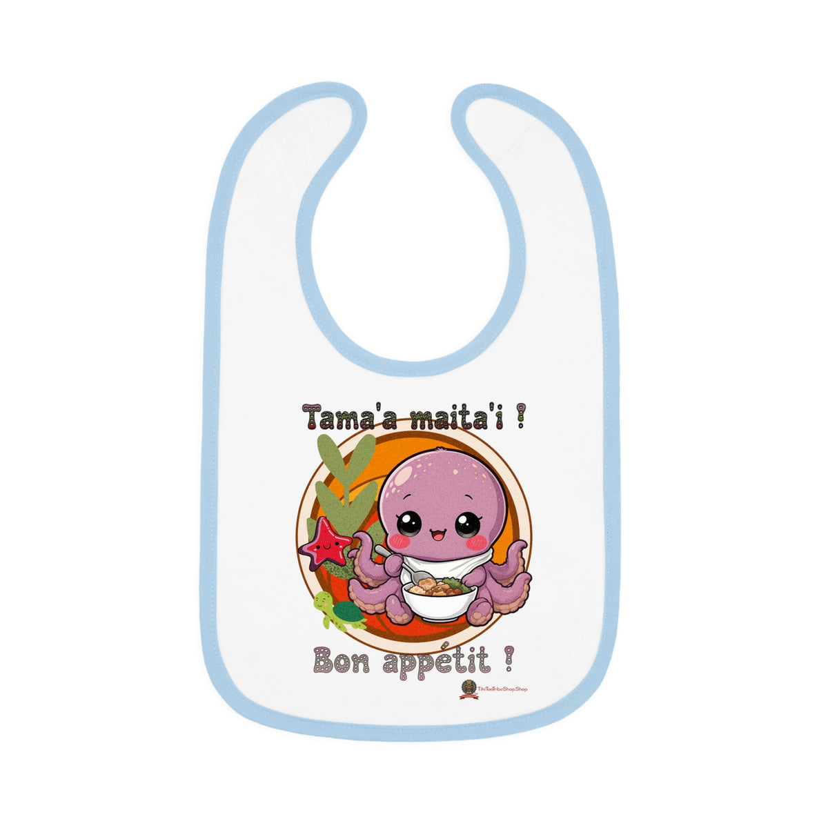 Petit Poulpe Kawaii - Bon Appétit ! Tama'a Maita'i !