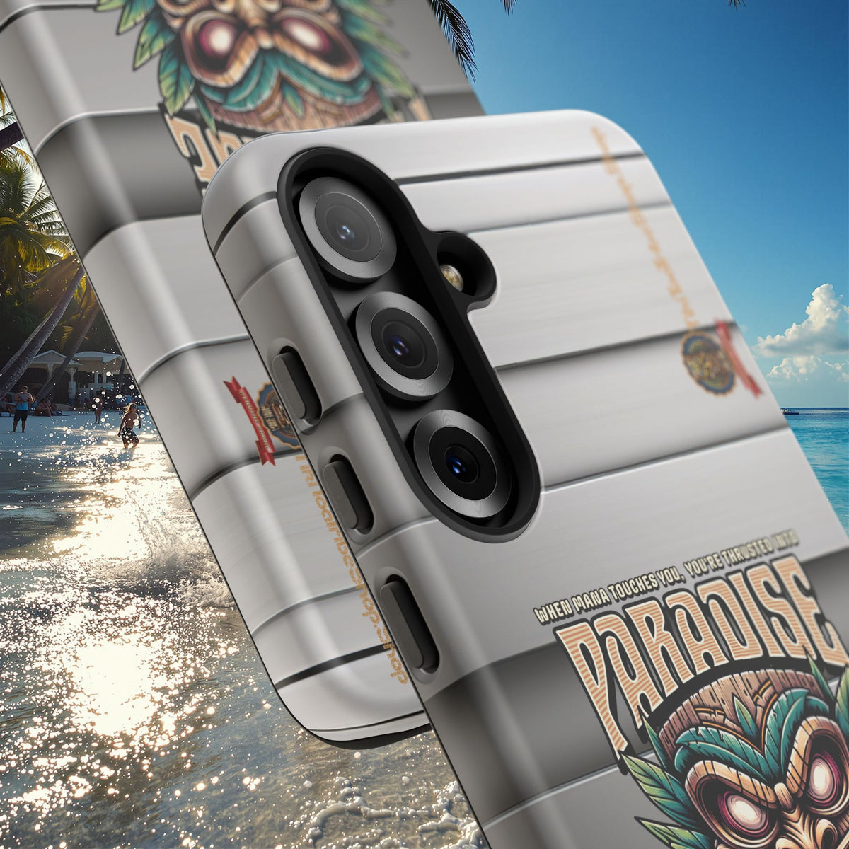 Bora Bora – Coque Antichoc Premium Tiki Élégance