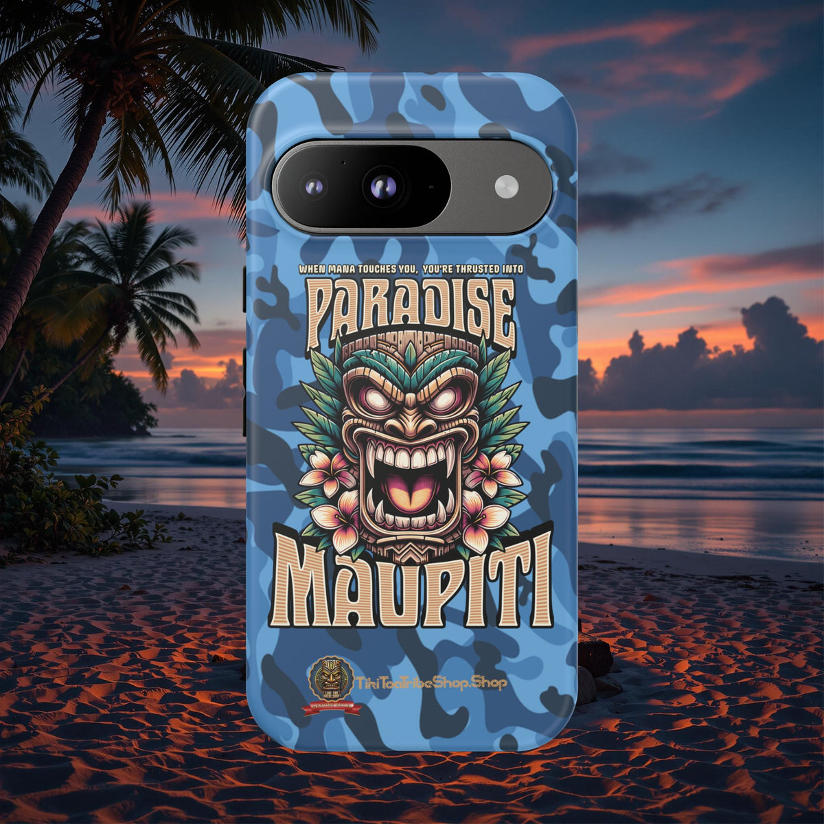 Maupiti Spirit – Coque Tiki Sauvage & Tropicale