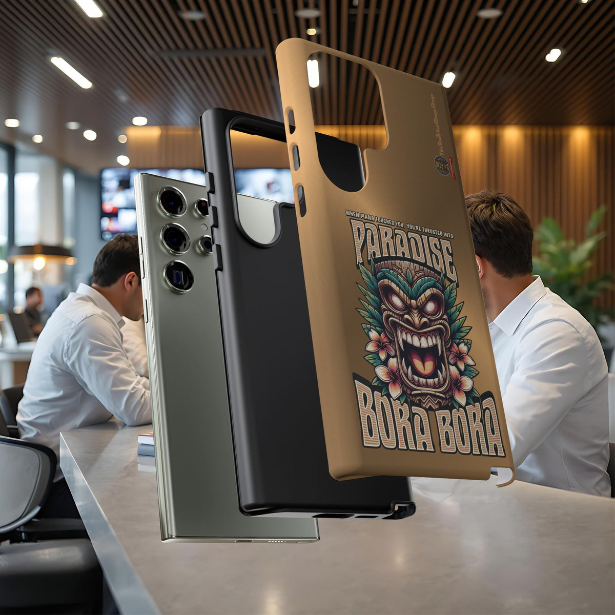 Bora Bora – Coque Antichoc Premium Tiki Élégance