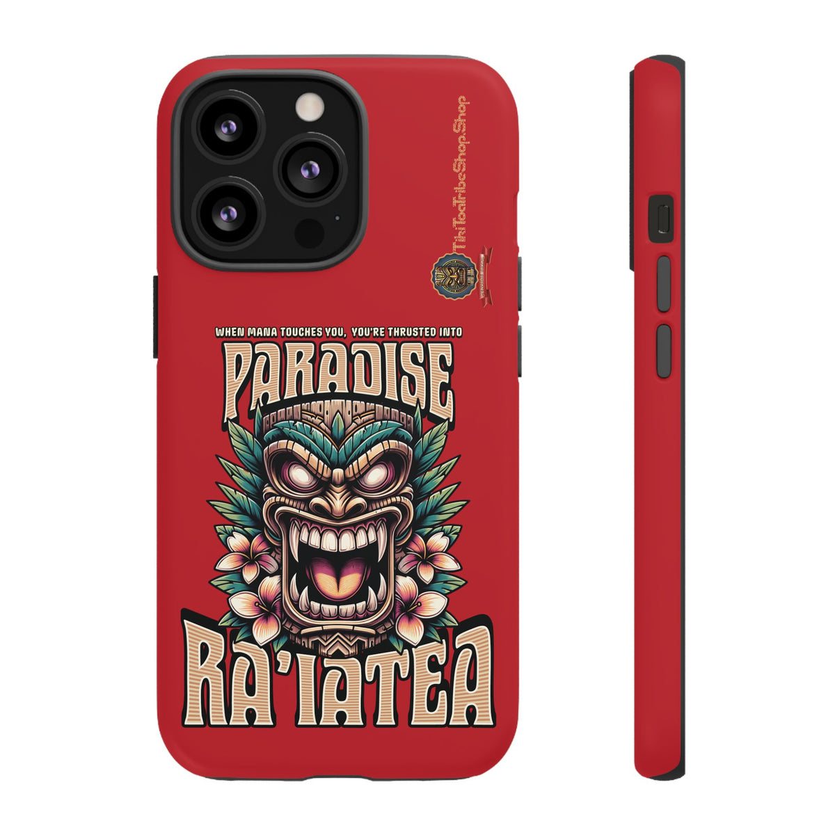 Ra’iatea – Coque Tiki Tribal de Protection Premium