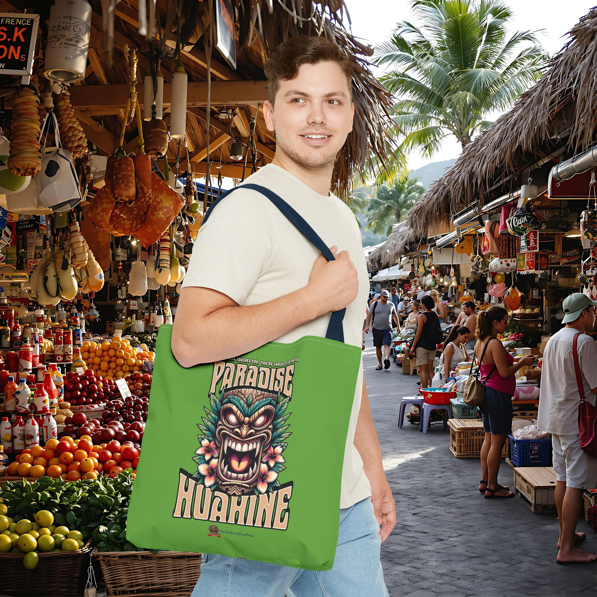 HUAHINE PARADISE Tote Bag