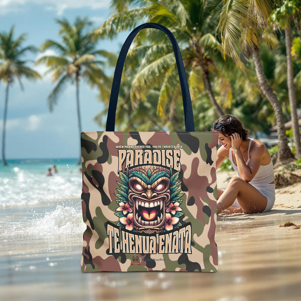 Tote Bag - 'Paradise Te Henua Enata'