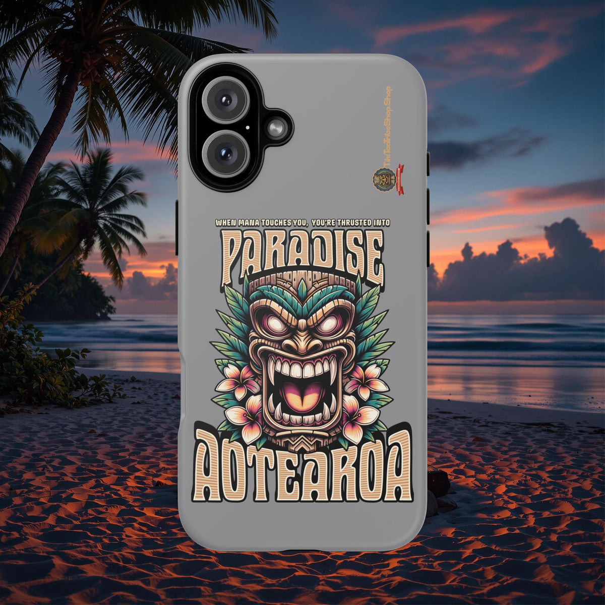 Aotearoa – Coque Antichoc Tiki Maori & Mana Ancestral