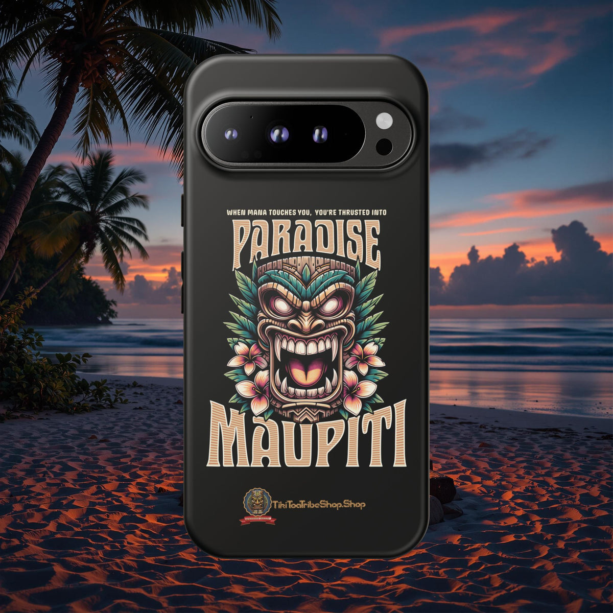 Maupiti Spirit – Coque Tiki Sauvage & Tropicale