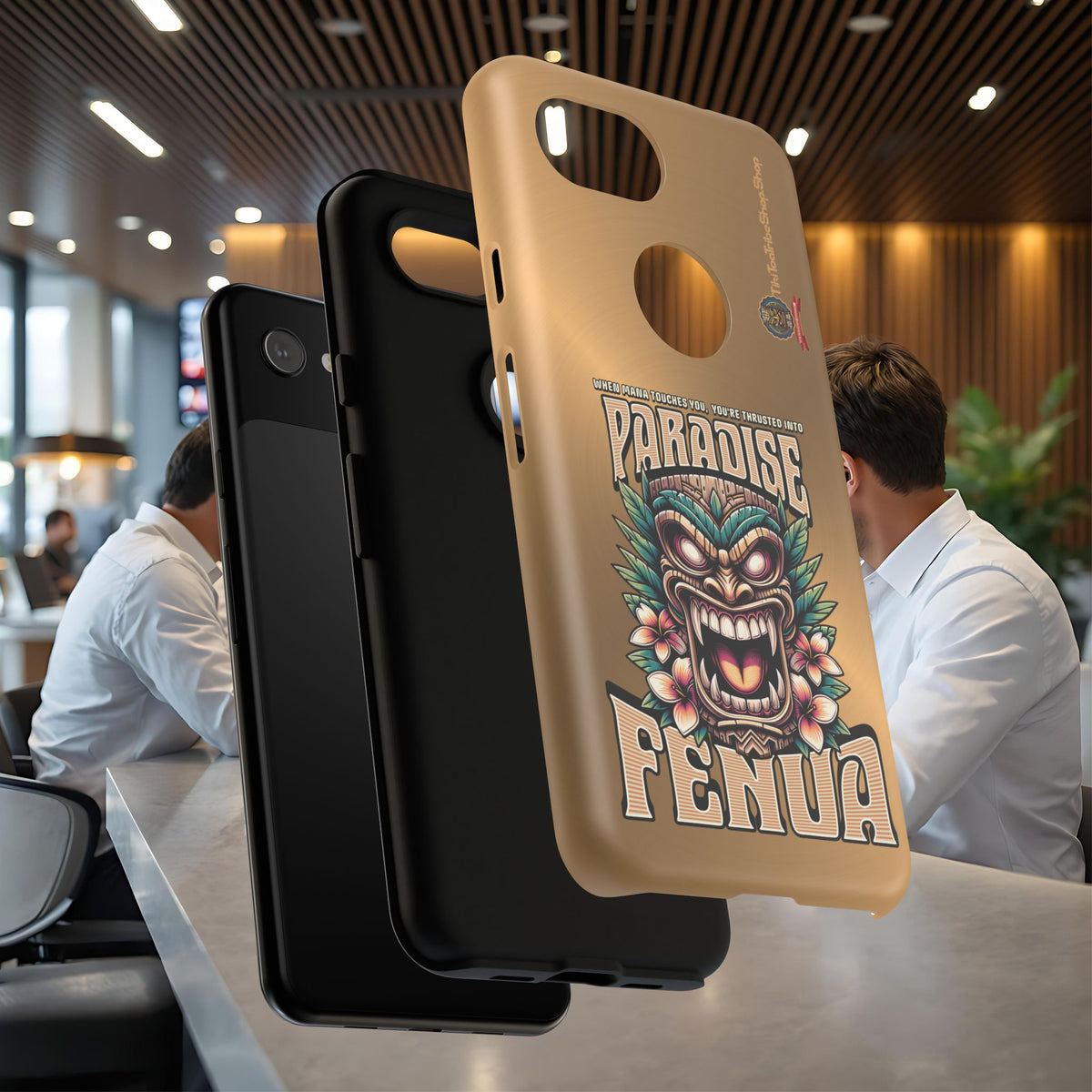 Fenua Guardian – Coque Antichoc Art Polynésien
