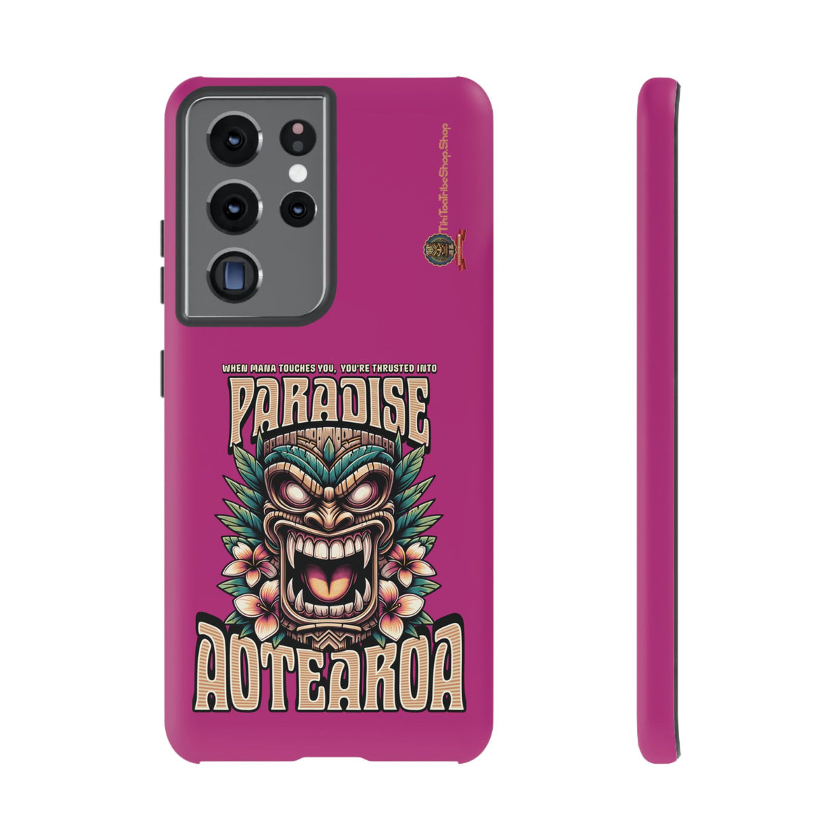 Aotearoa – Coque Antichoc Tiki Maori & Mana Ancestral