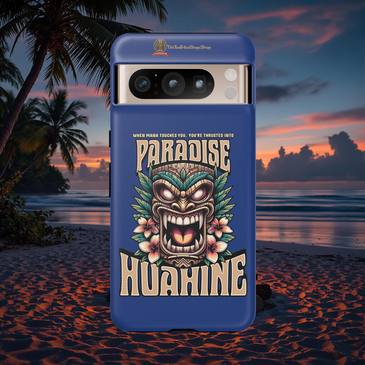 Huahine – Coque Antichoc Premium Tiki Fenua