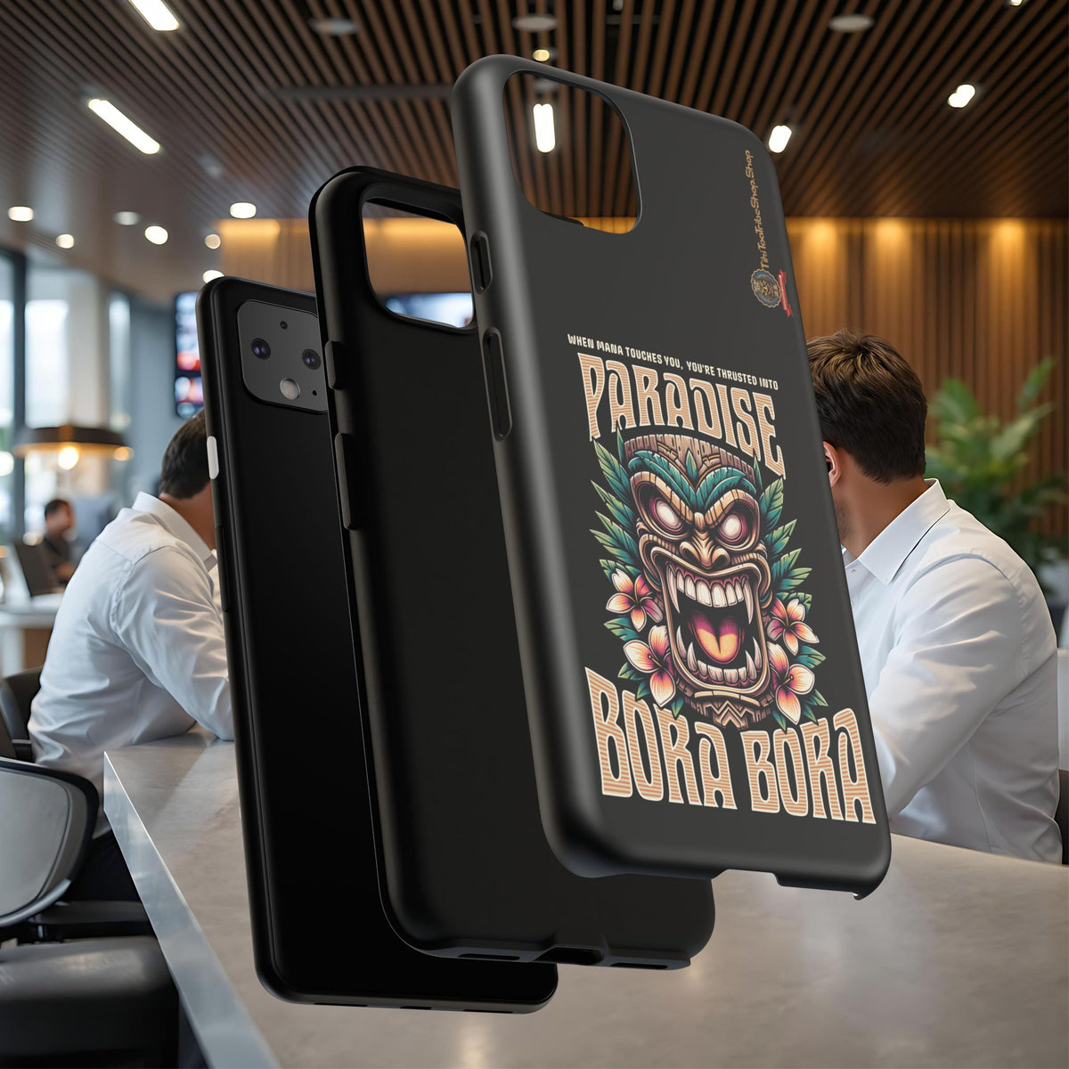 Bora Bora – Premium Tiki Elegance Shockproof Case