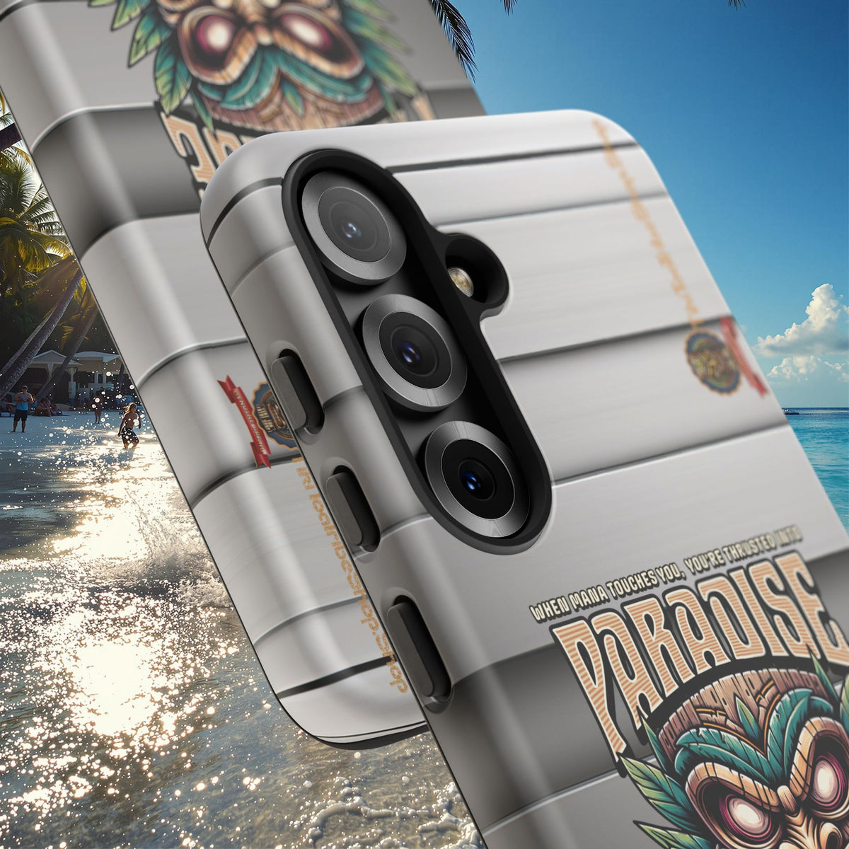 Bora Bora – Coque Antichoc Premium Tiki Élégance