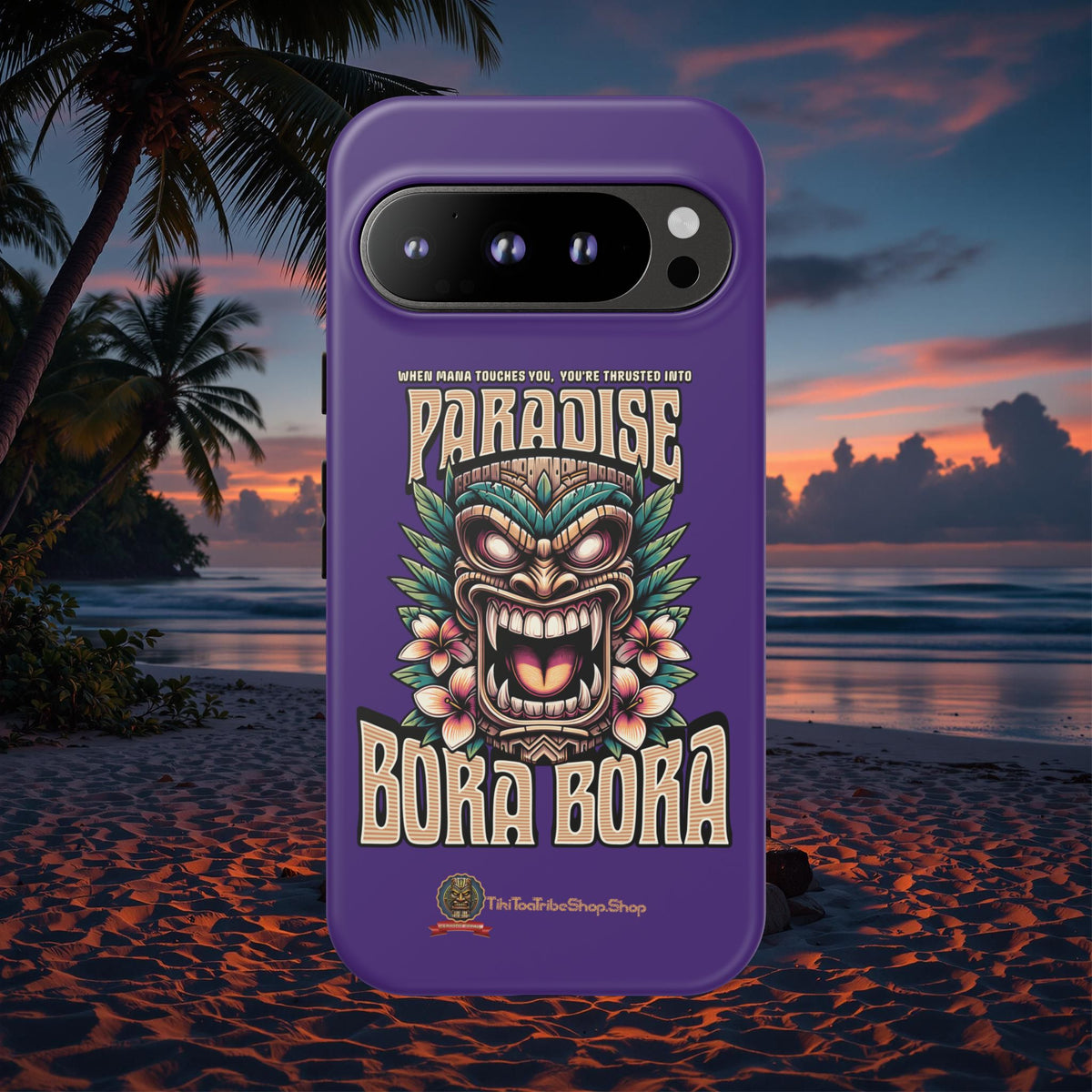 Bora Bora – Coque Antichoc Premium Tiki Élégance