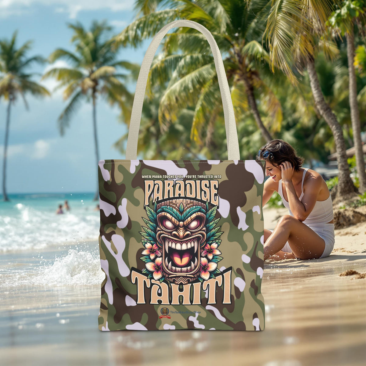 Tote Bag - 'Paradise Tahiti'