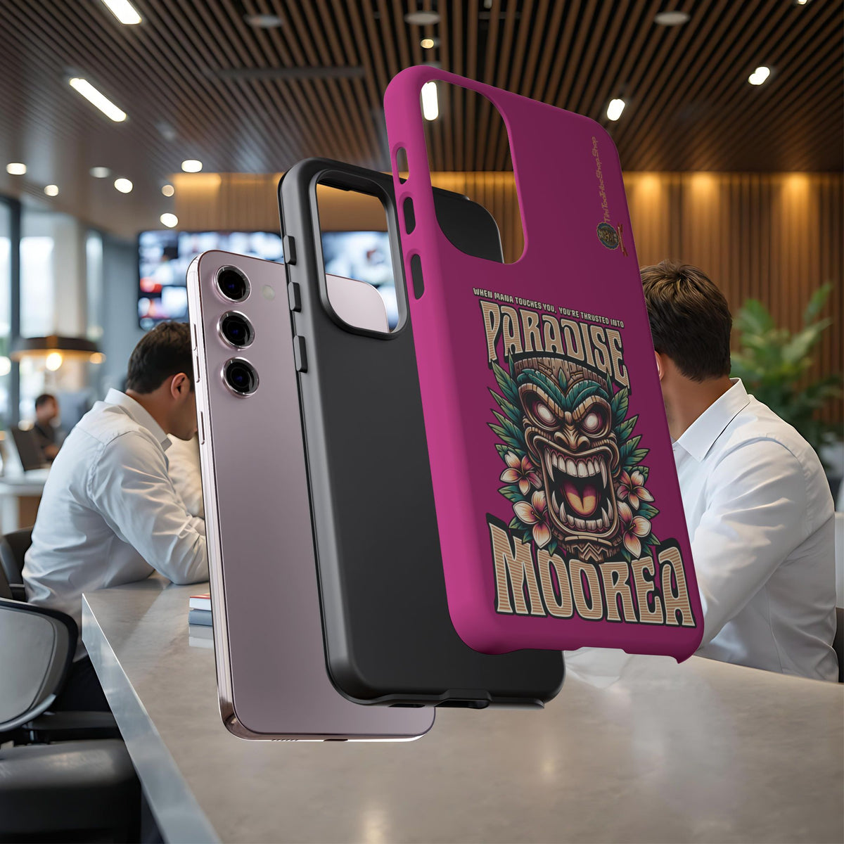 Moorea – Coque Antichoc Premium Tiki Fenua