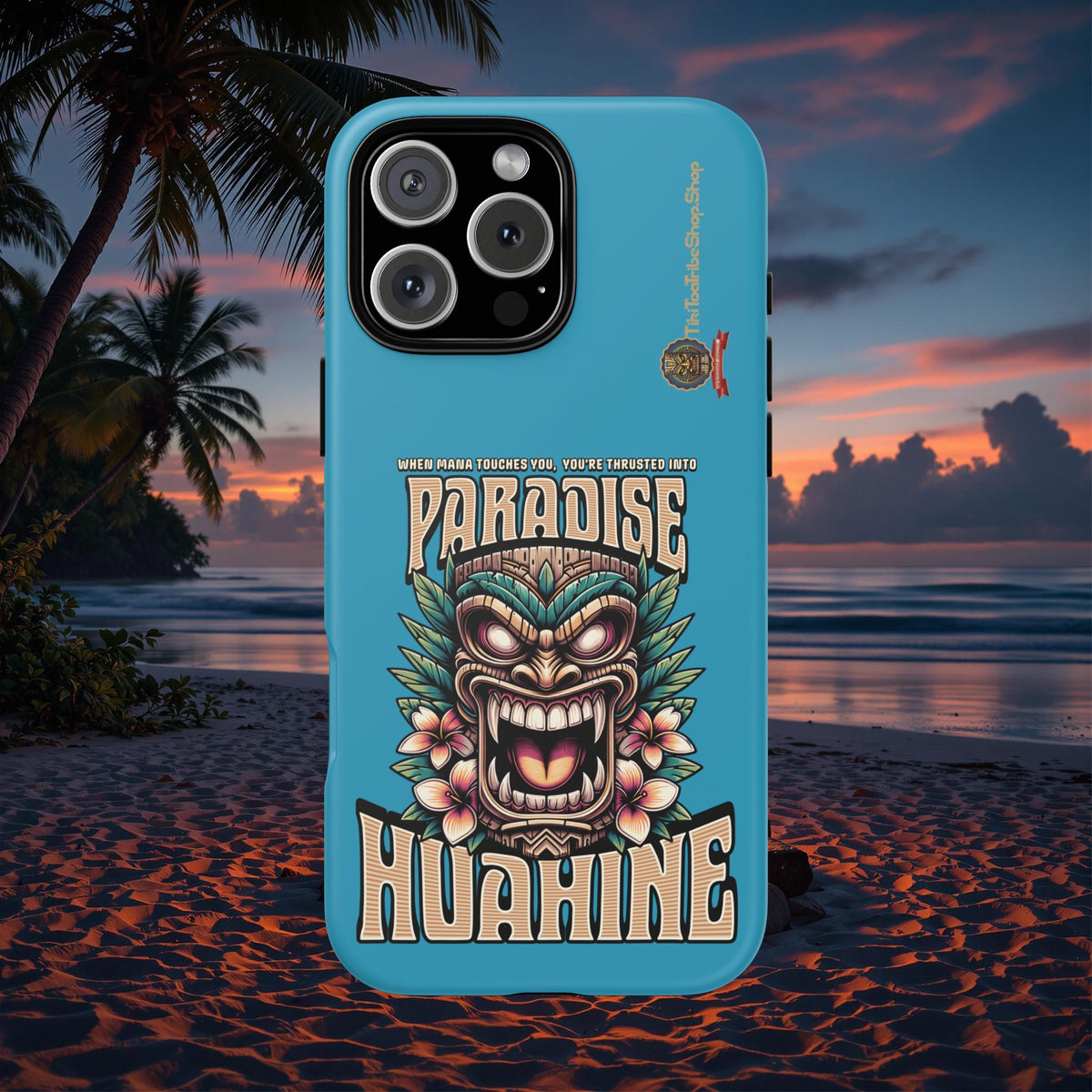Huahine – Coque Antichoc Premium Tiki Fenua