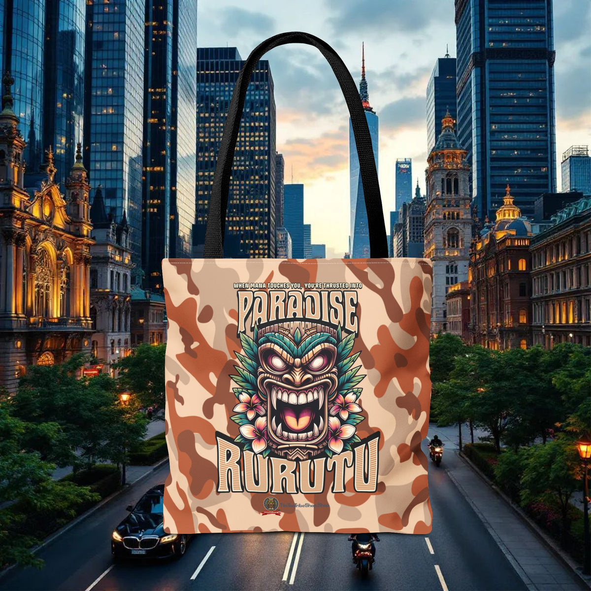 Tote Bag - 'Paradise Rurutu'