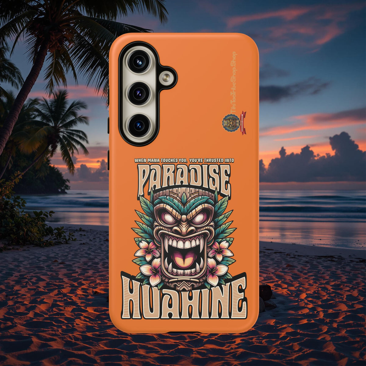 Huahine – Coque Antichoc Premium Tiki Fenua