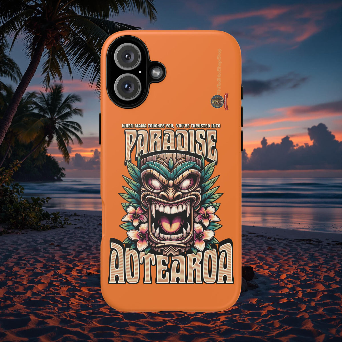 Aotearoa – Coque Antichoc Tiki Maori & Mana Ancestral