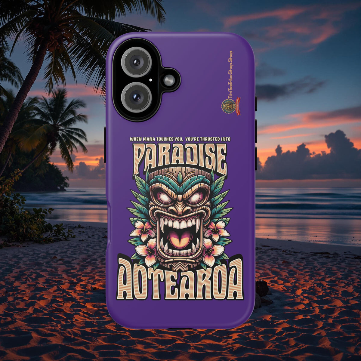 Aotearoa – Tiki Maori &amp; Ancestral Mana Shockproof Case